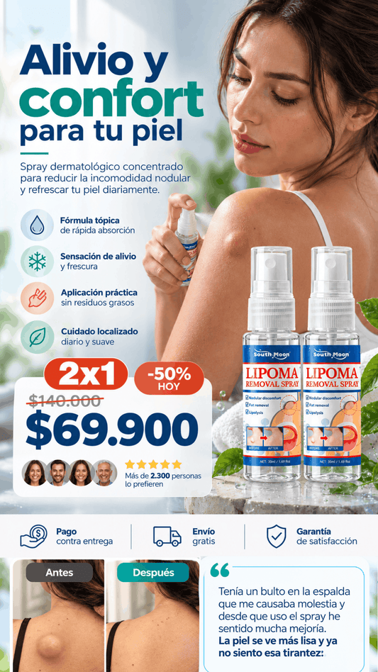 SPRAY PARA LIPOMAS 2X1